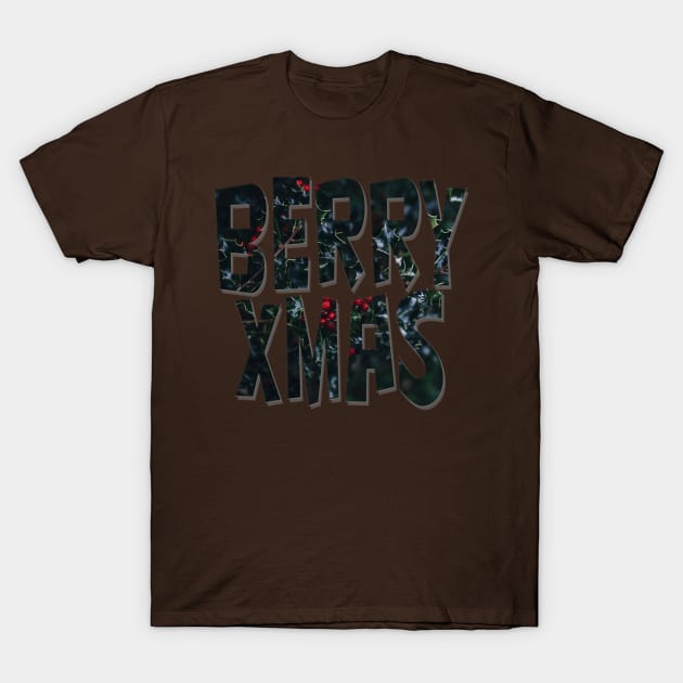 Berry Xmas T-Shirt by afternoontees